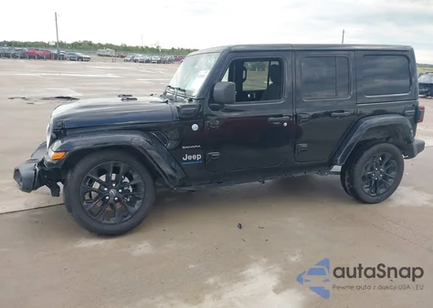 2024 Jeep Wrangler 4Xe Sahara 4Xe z USA, uszkodzony, nr VIN 1C4RJXP61RW270565